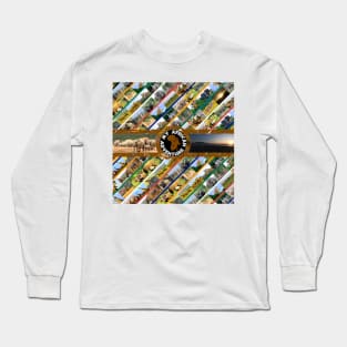 My African Adventure Wildlife Collage Long Sleeve T-Shirt